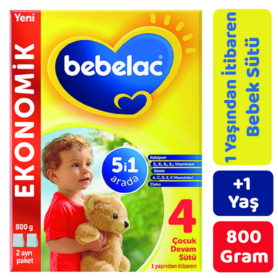 Bebelac 4 Devam Sütü 800 gr