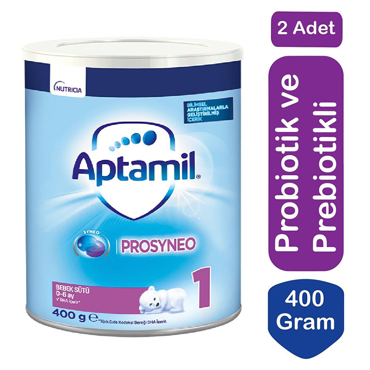 Aptamil Prosyneo 1 Bebek Sütü 400 Gr 2 li Paket