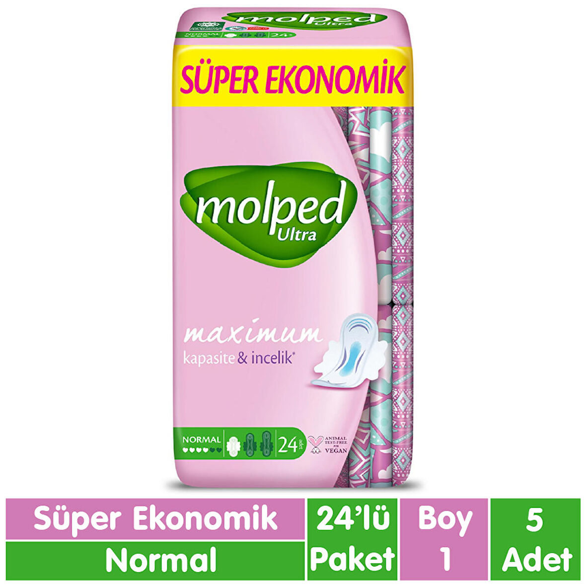 Molped Ultra Ped Normal 24x5 120 Adet