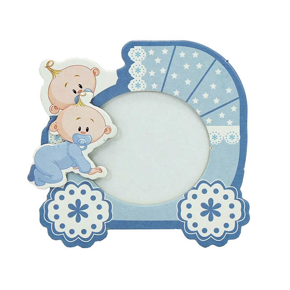 Magnetli Çerçeve, Bebek - Mavi