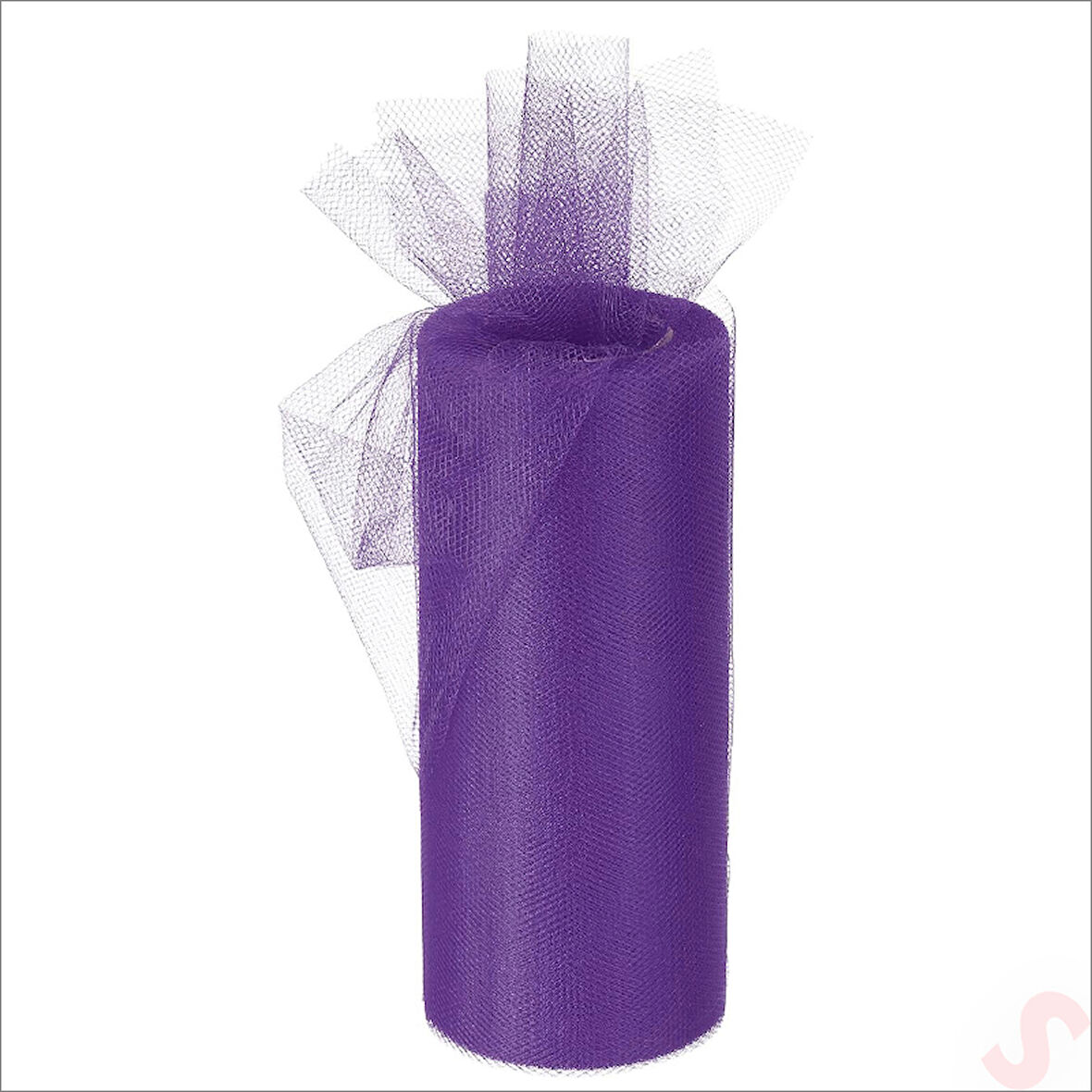 SüSLeme Tülü Grek Tül Rulo, 66 cm x 10 mt - Mor