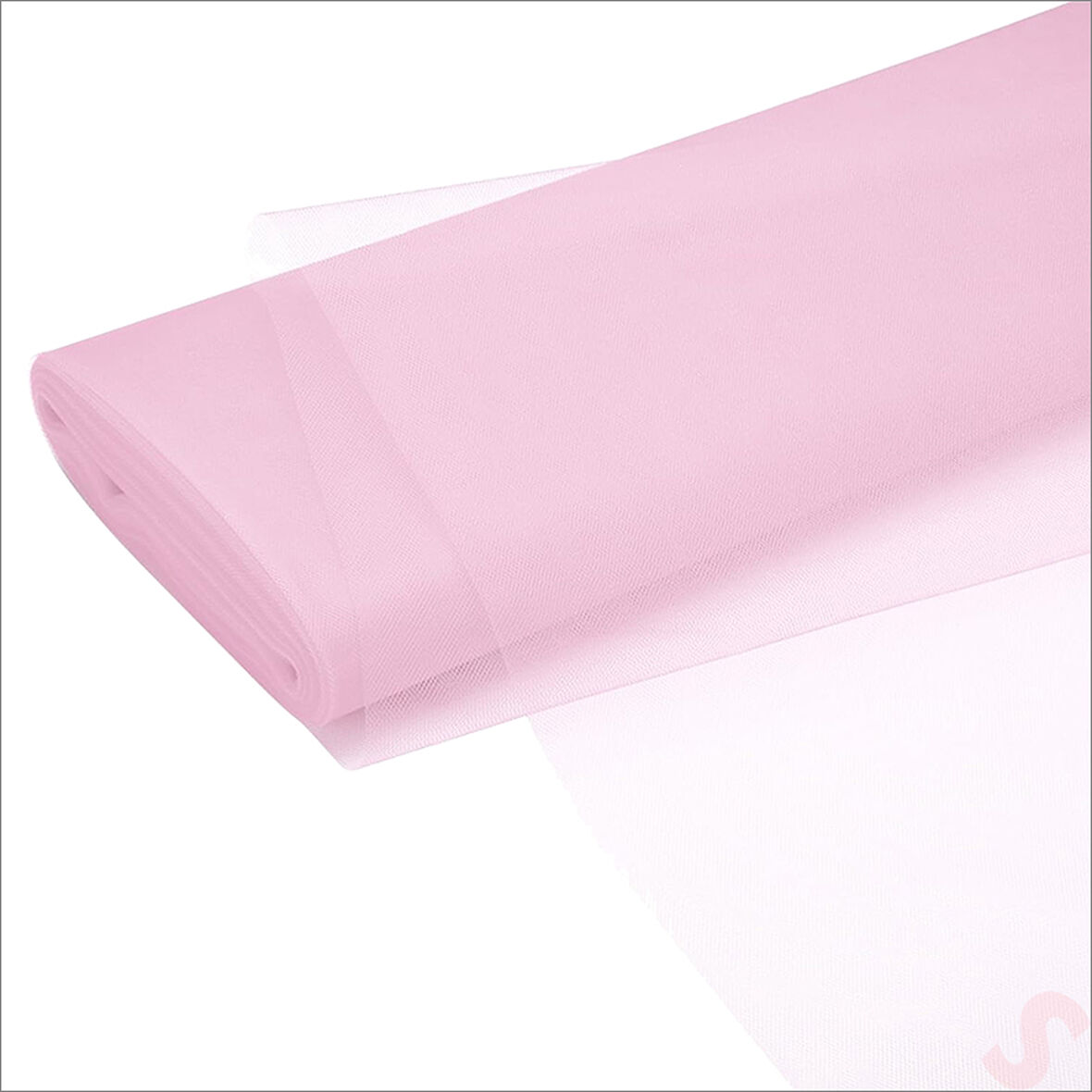 SüSLeme Tülü Kristal Tül, 3 mt en x 1 mt uzunluk - Pembe