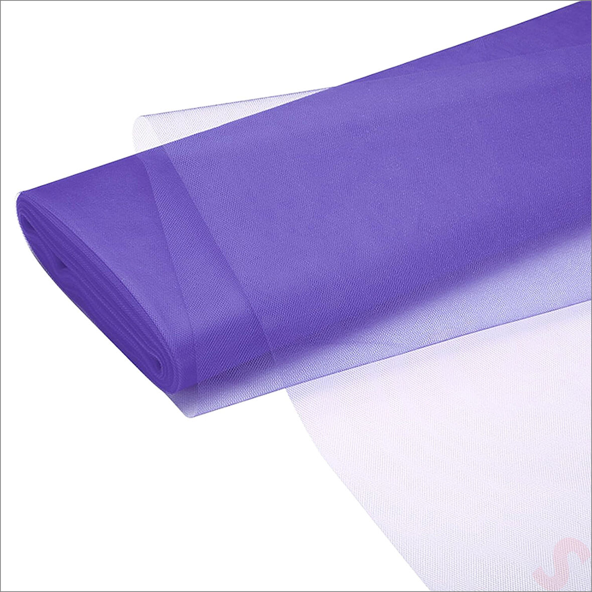 SüSLeme Tülü Kristal Tül, 3 mt en x 1 mt uzunluk - Mor