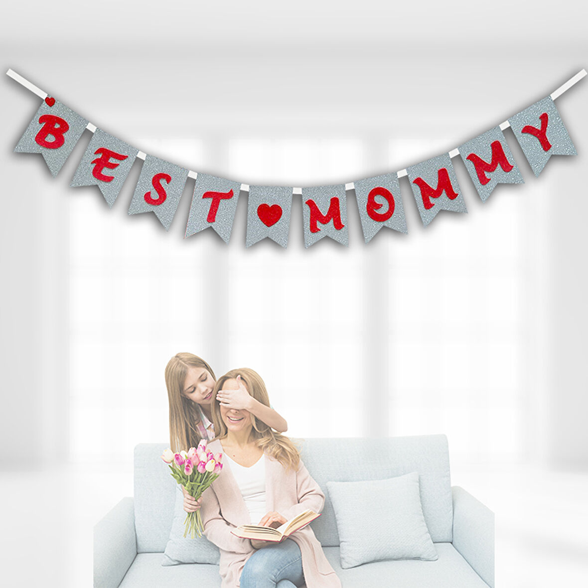 Best Mommy Simli Eva Uzar Yazı - 1.55 mt