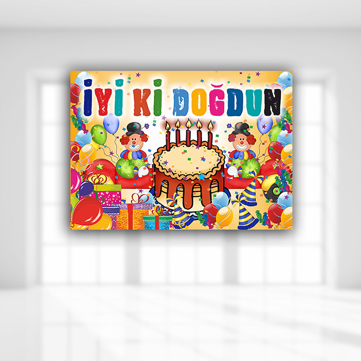 İyiki Doğdun Afiş - 70cm x 50cm