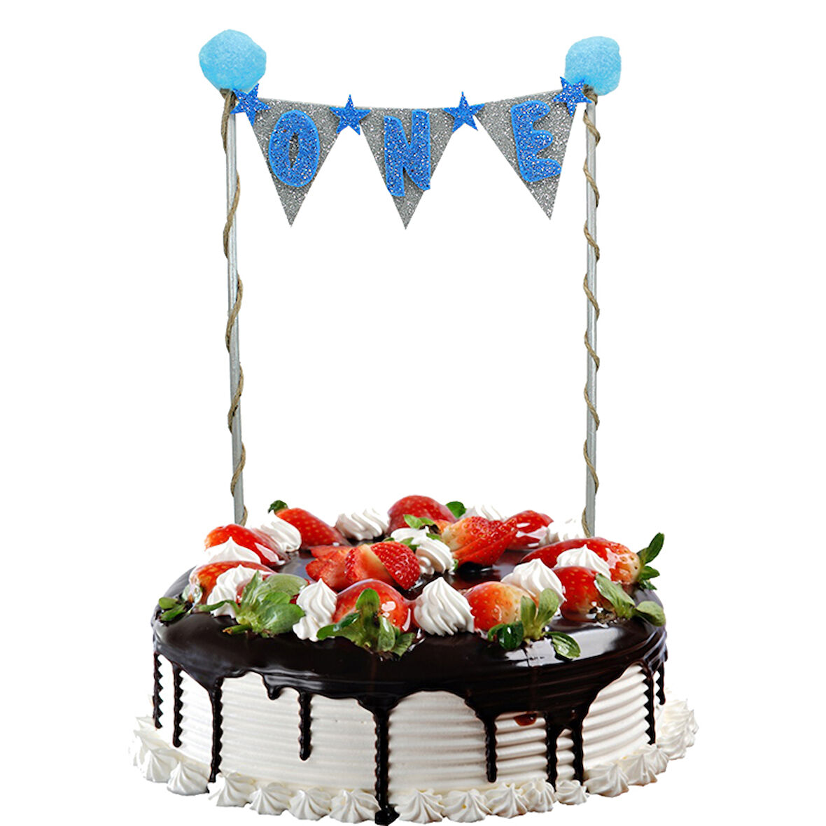 Pasta Süsü 27cm x 15cm, ONE - Mavi