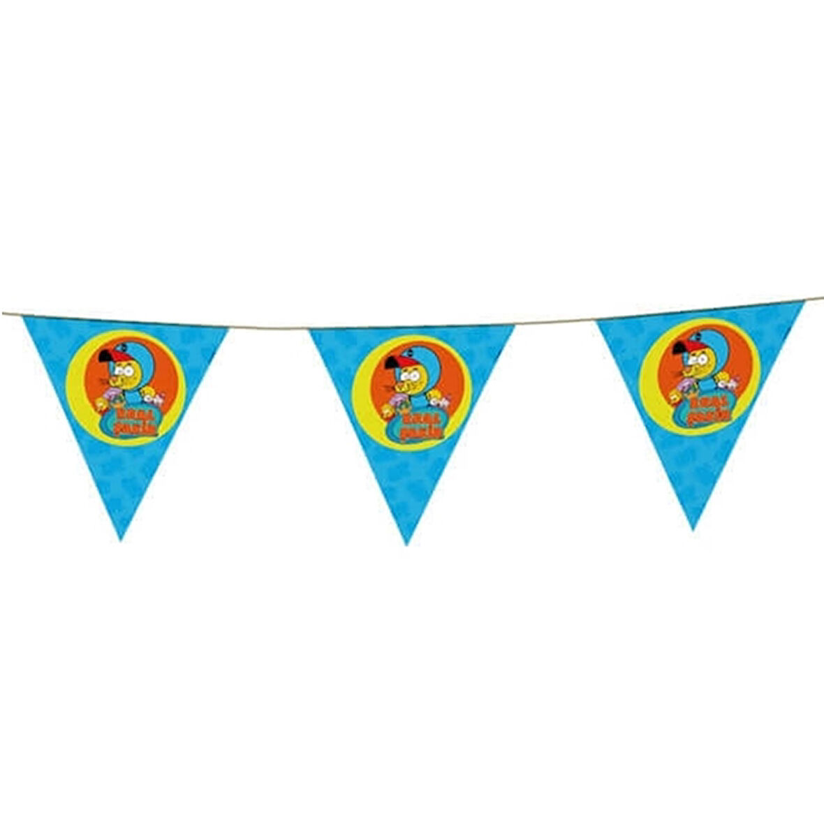 Kral Şakir, Üçgen Bayrak Flama, 2,70 mt