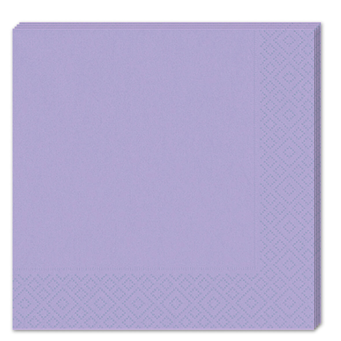 Makaron Peçete, 33 x 33 cm - 16 Adet - Lila