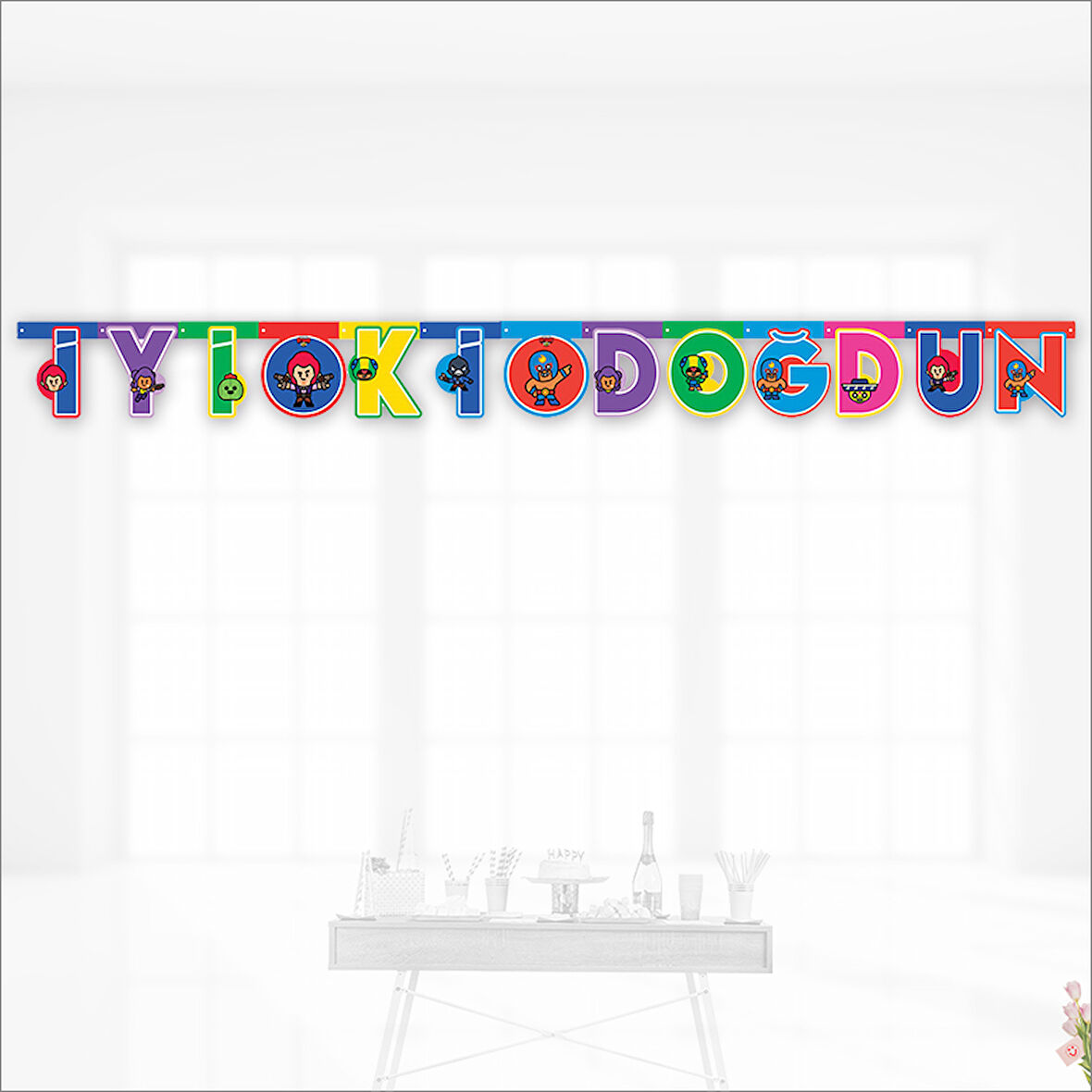 Brawl Stars İyiki Doğdun Yazı - 2 mt