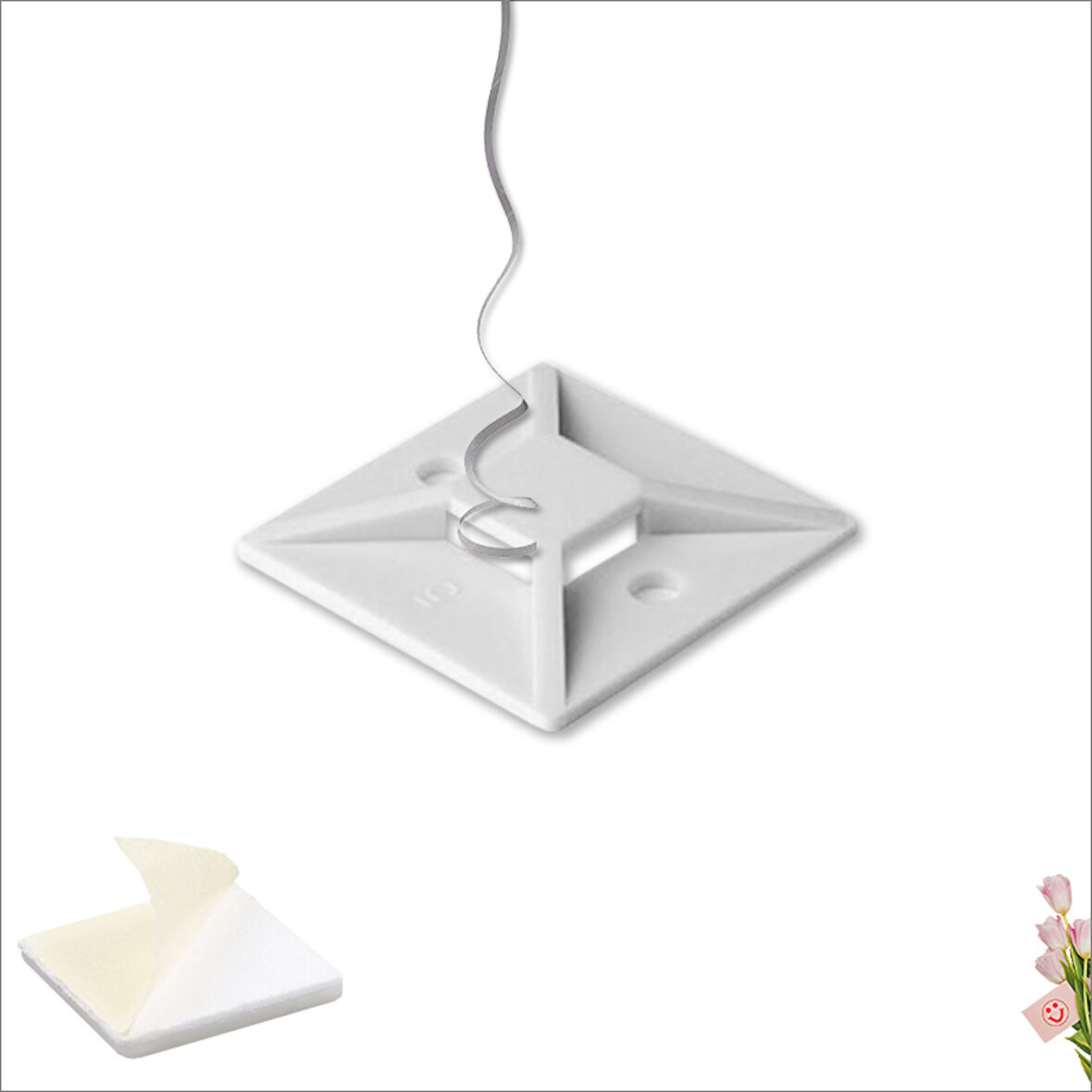 Yapışkan Bantlı Kroşe - 10 Adet