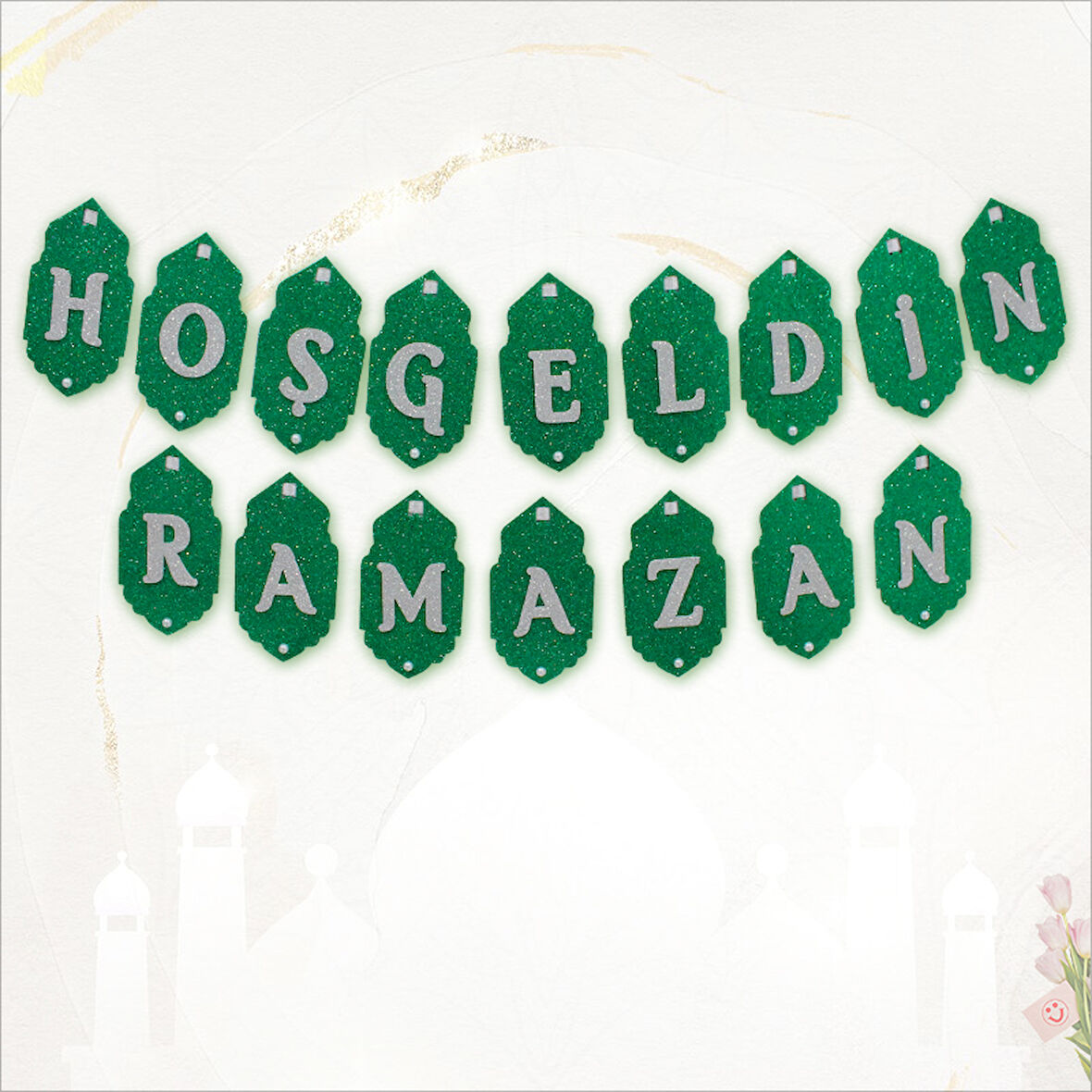 Hoşgeldin Ramazan Simli Eva Yazı - 2 mt