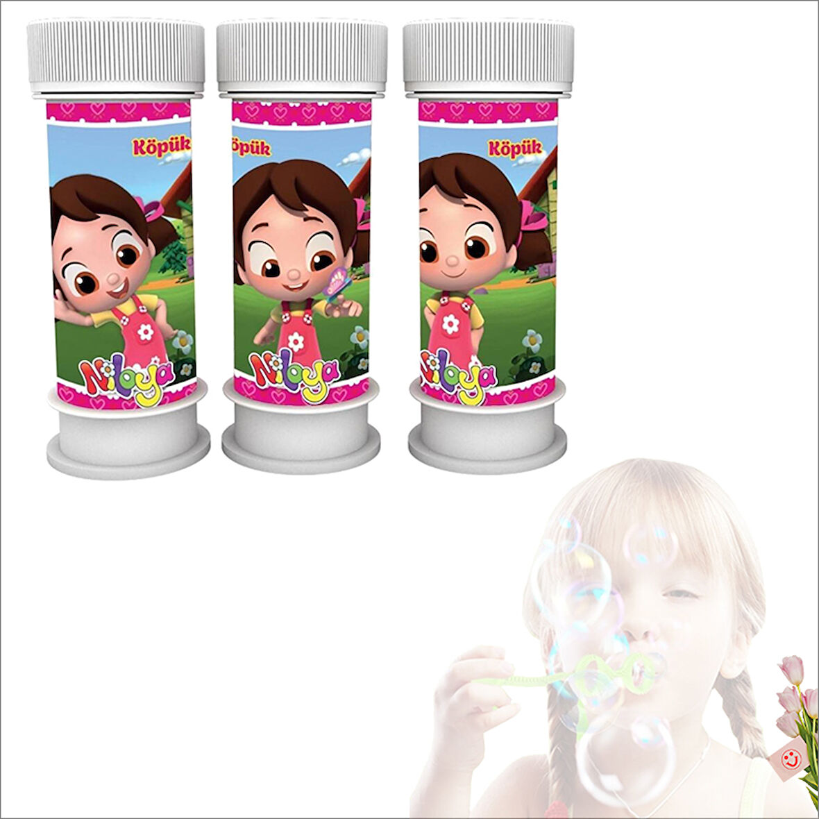 Niloya Köpük Baloncuk - 3 Adet