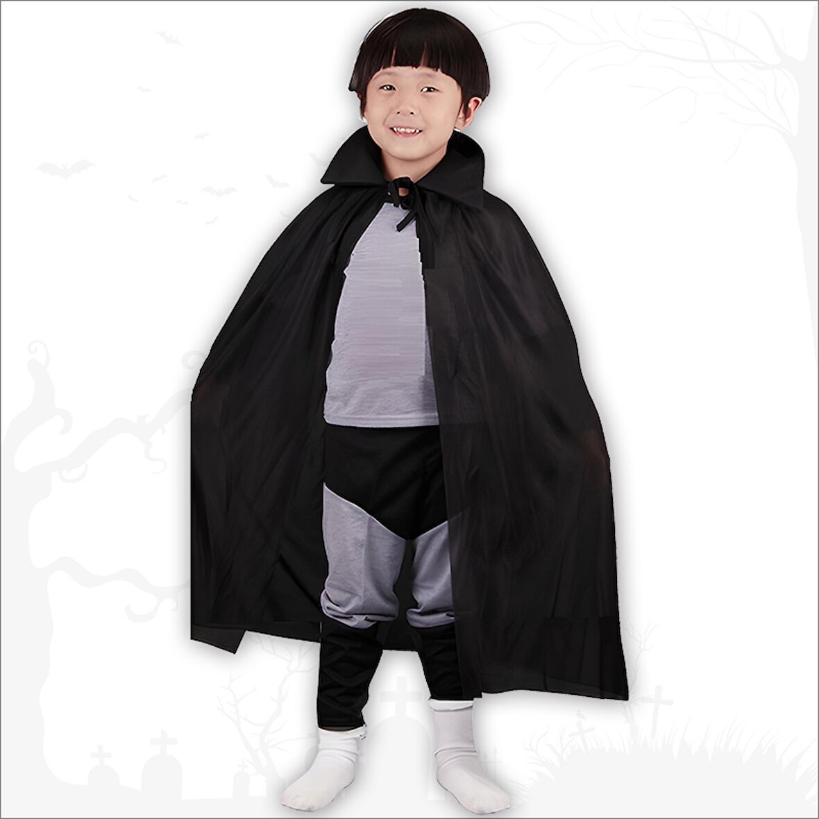 Çocuk Cadı ve Vampir Pelerini, 80 cm