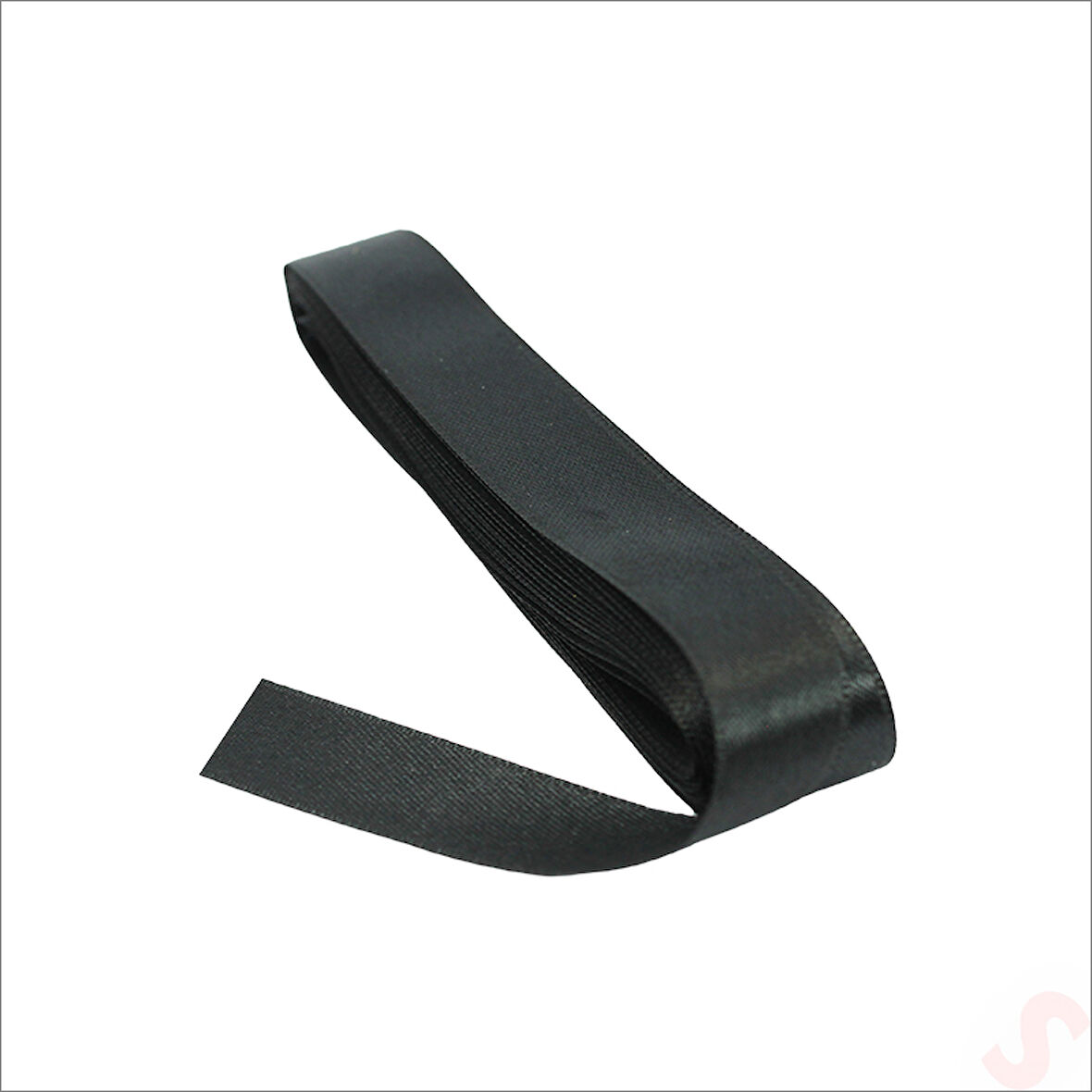 Saten Kurdele, 2cm x 10mt - Siyah