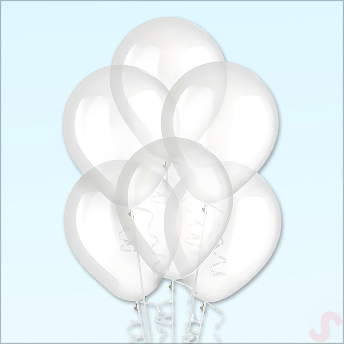 Şeffaf Balon, 30cm x 10 Adet