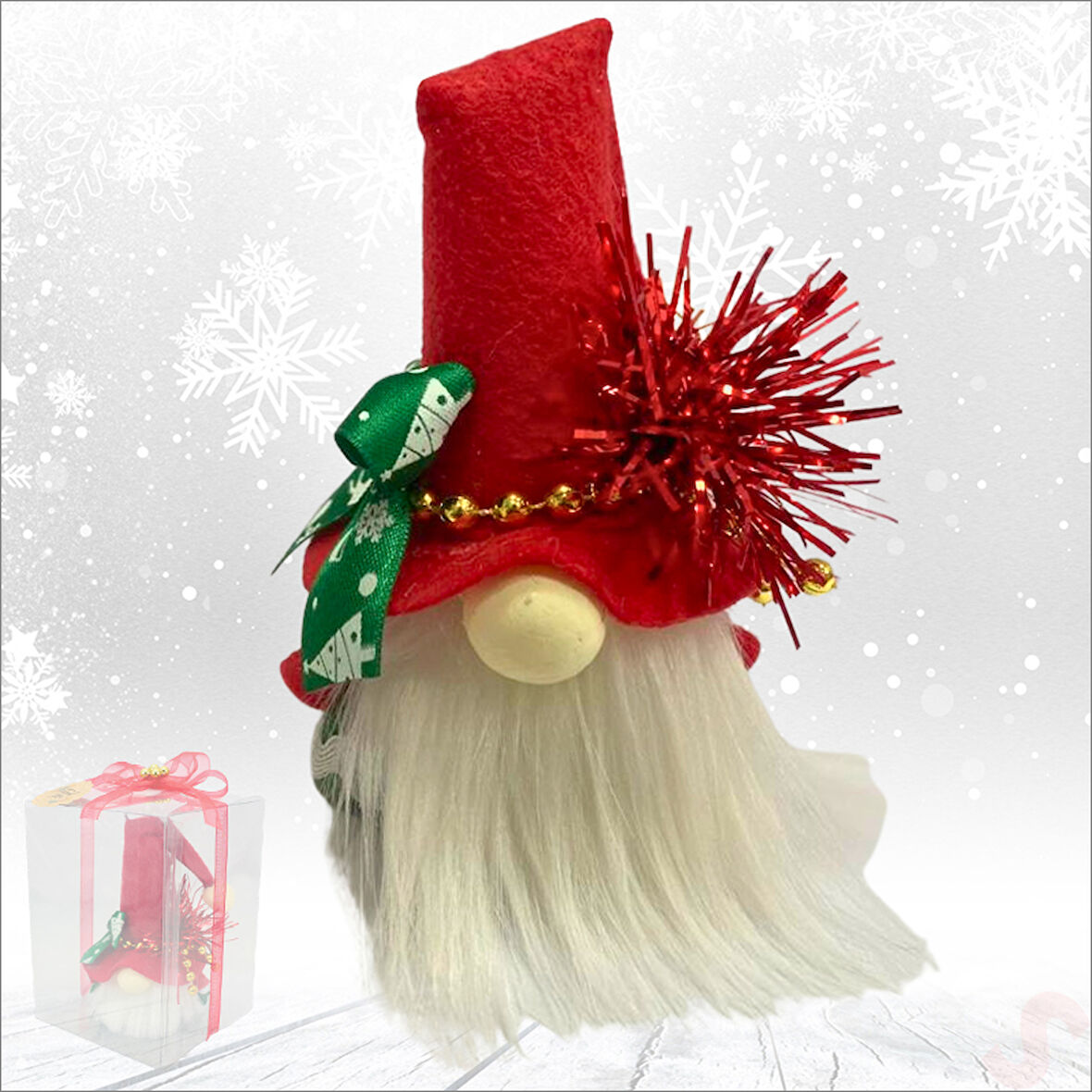 Kutulu Yılbaşı Şans CüCesi, 12cm x 9cm - 1 Adet