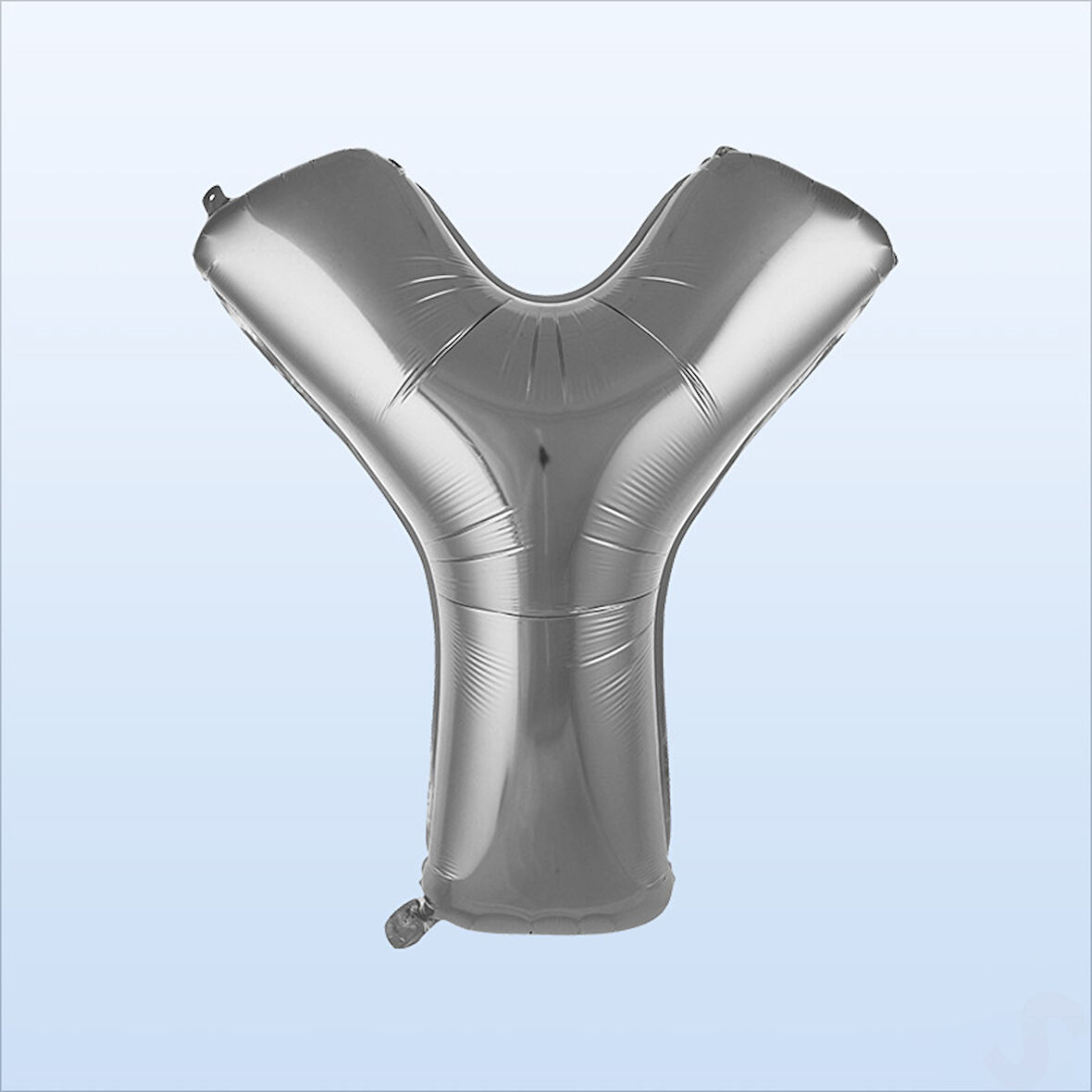 Y Harf Gümüş Folyo Balon - 76 cm