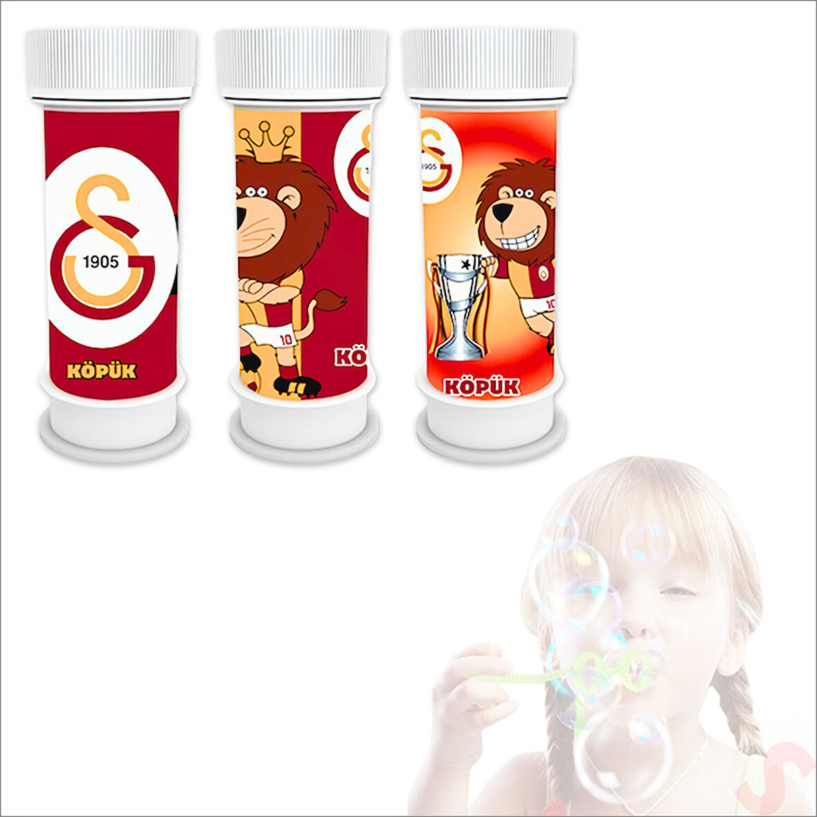 Galatasaray Köpük Baloncuk - 3 Adet