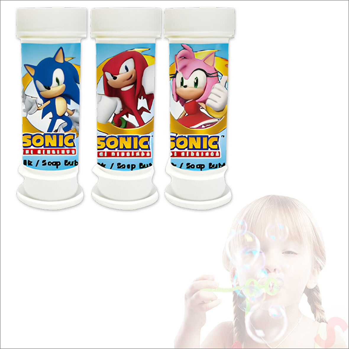 Sonic Köpük Baloncuk - 3 Adet