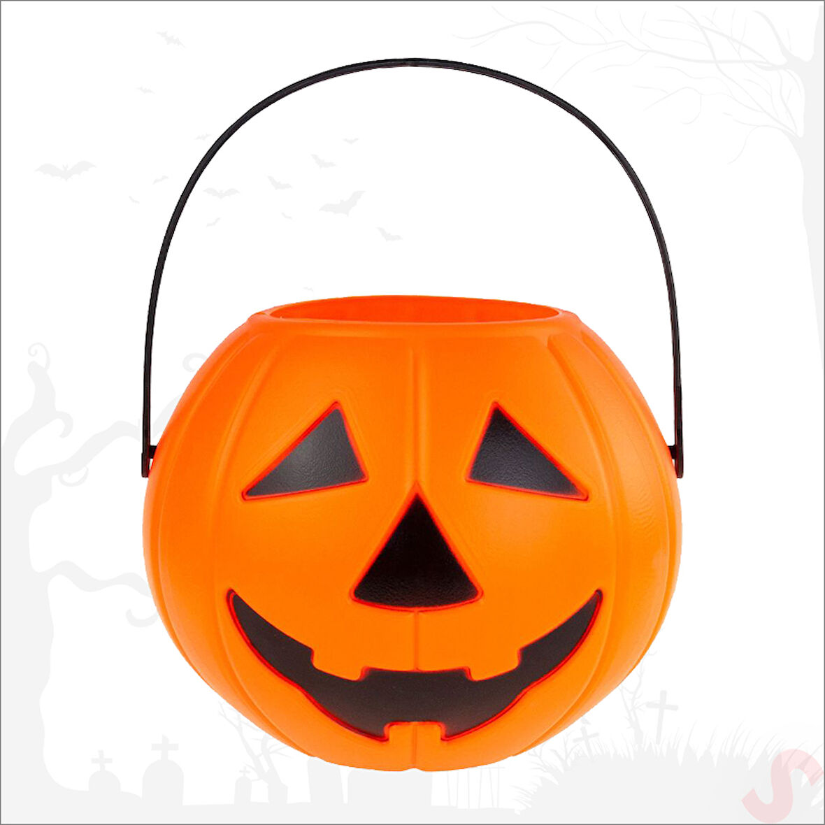 Bal Kabağı Şeker Kovası, 14cm x 11cm x 9cm