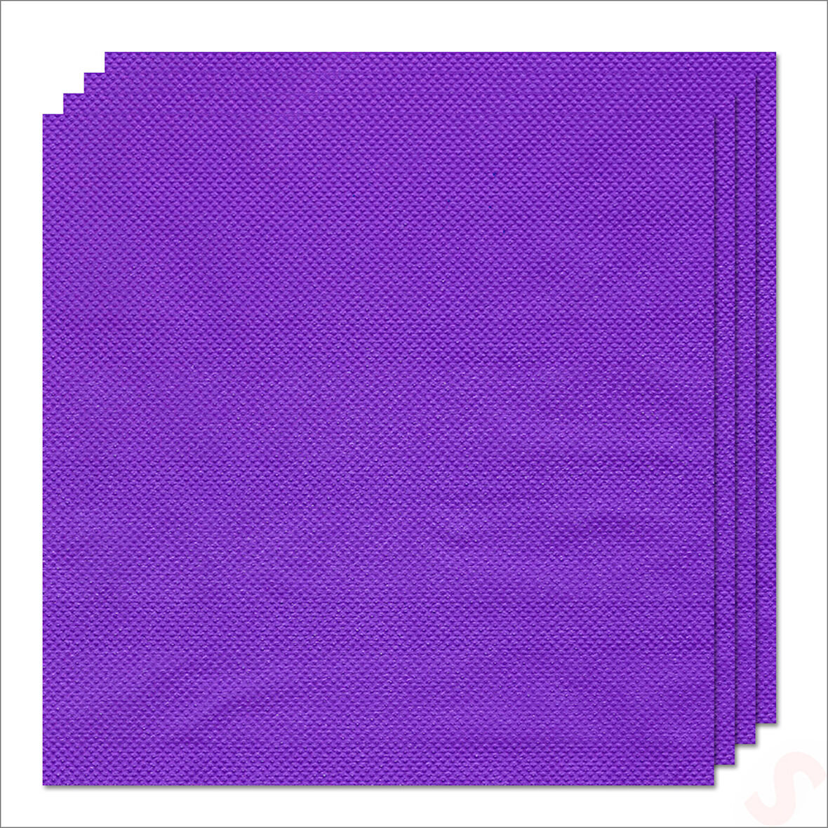 Mor Peçete - 33cm x 33cm - 20 Adet