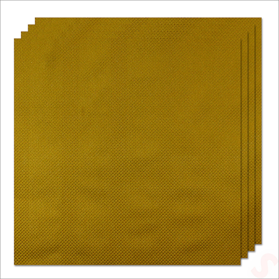 Altın Peçete - 33cm x 33cm - 20 Adet