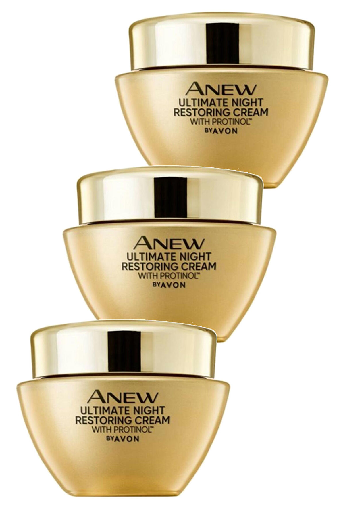 Avon Anew Ultimate Multi-Performance Gece Kremi 50 Ml. Üçlü Set