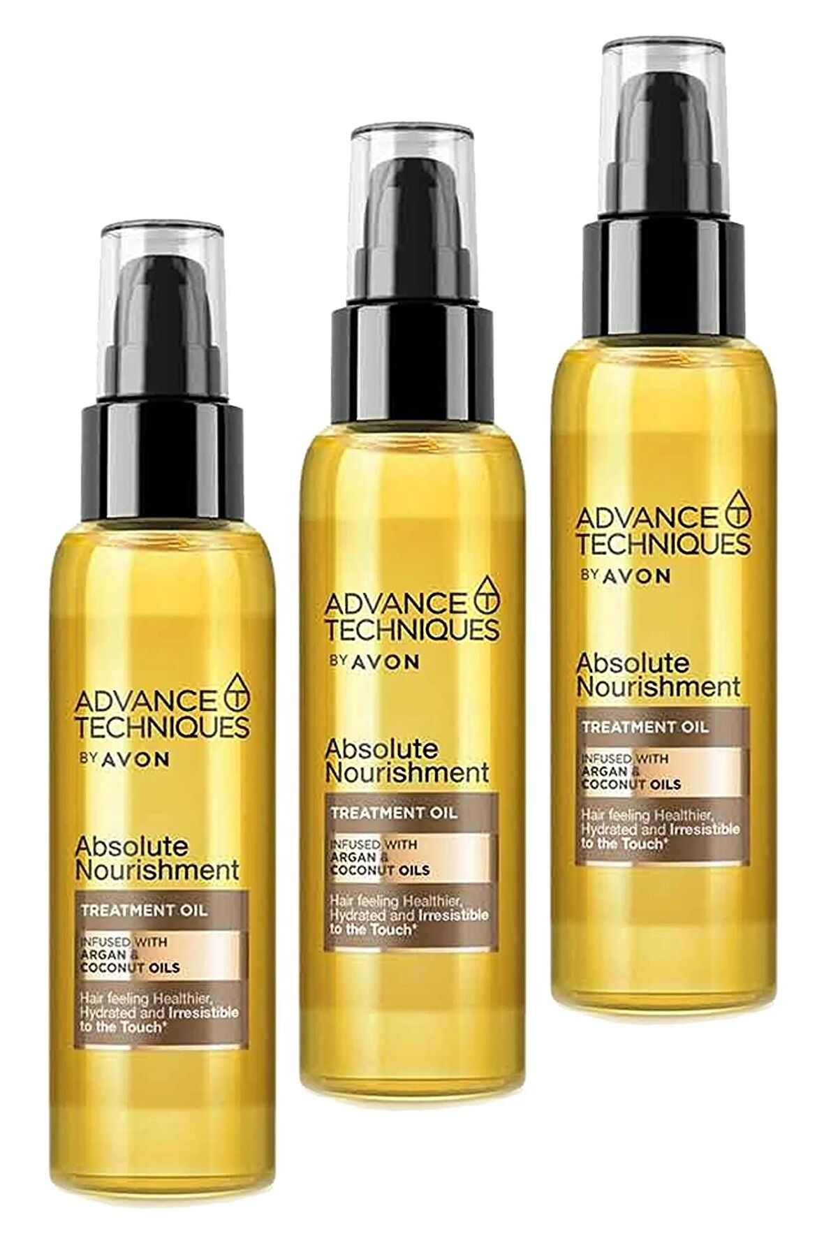 Avon Advance Techniques Absolute Norishment Treatment Oil 100 Ml. Üçlü Set