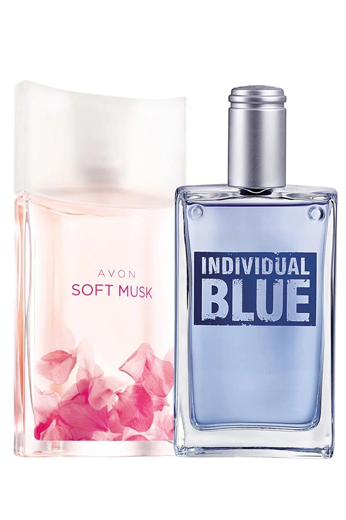 Avon Individual Blue Erkek Parfüm ve Soft Musk Kadın Parfüm Paketi