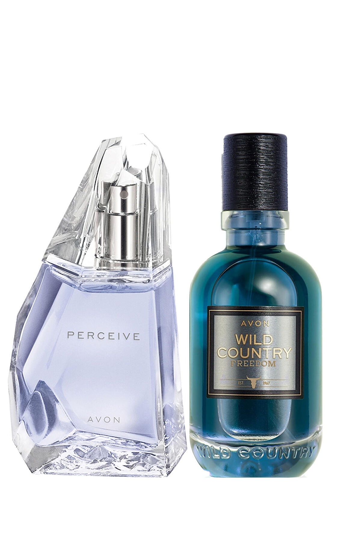 Avon Wild Country Freedom Erkek Parfüm ve Perceive Kadın Parfüm Paketi