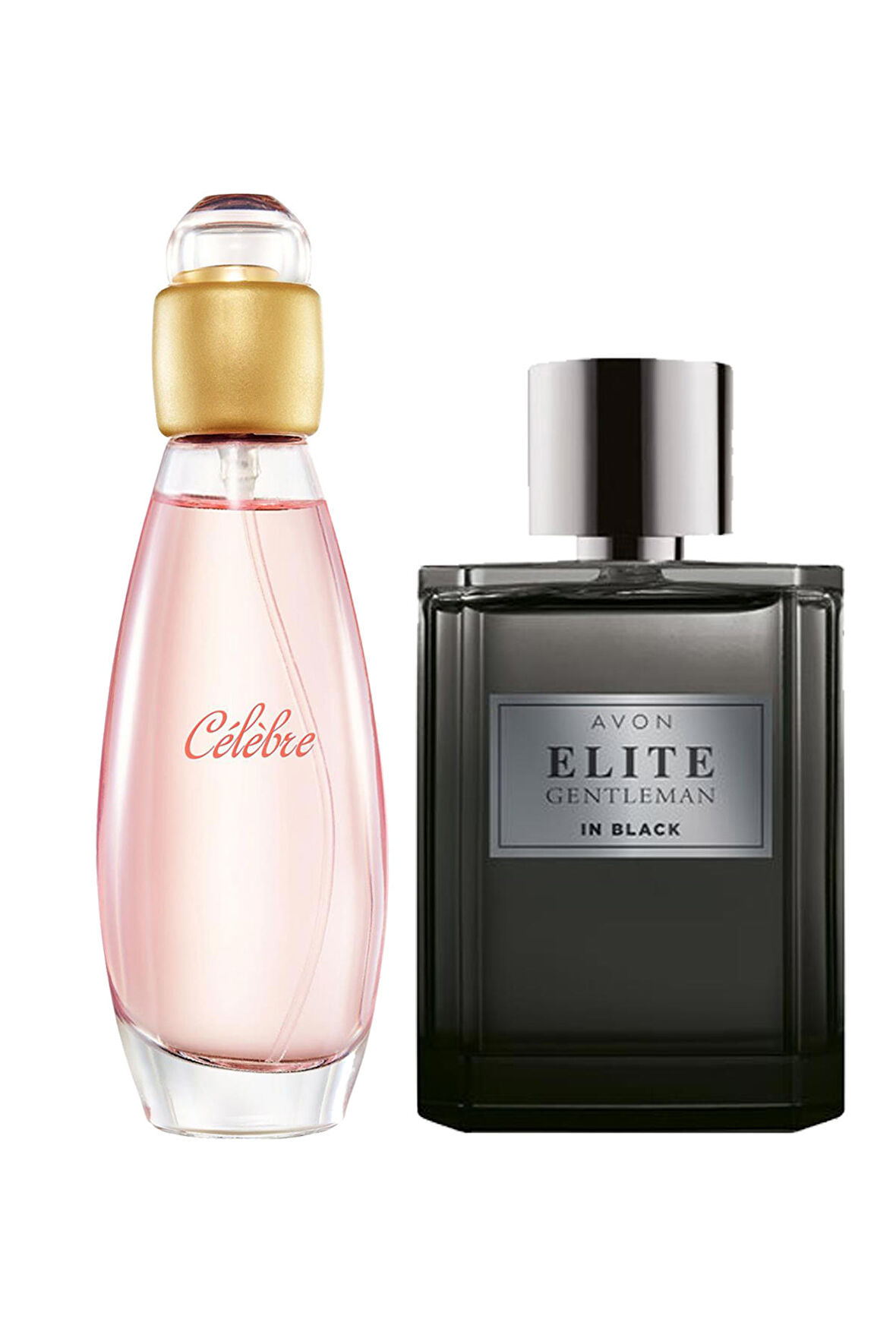 Avon Elite Gentleman in Black Erkek Parfüm ve Celebre Kadın Parfüm Paketi