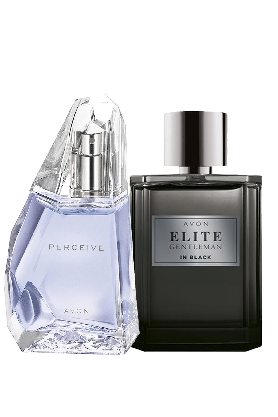 Avon Elite Gentleman in Black Erkek Parfüm ve Perceive Kadın Parfüm Paketi