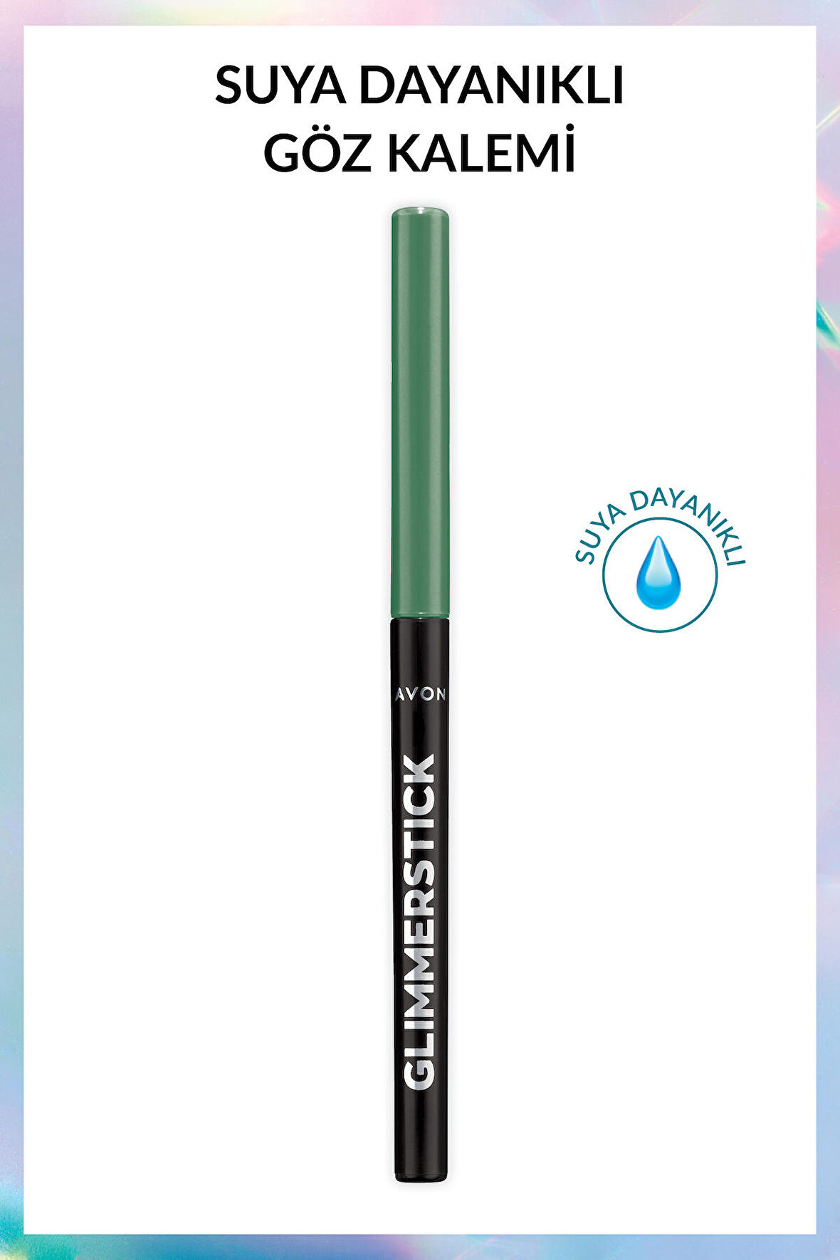 Avon Glimmersticks Asansörlü Açılıp Kapanabilen Göz Kalemi Forest Green