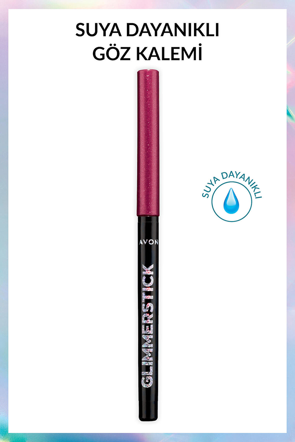 Avon Glimmersticks Pırıltılı Asansörlü Suya Dayanıklı Göz Kalemi Fuchsia