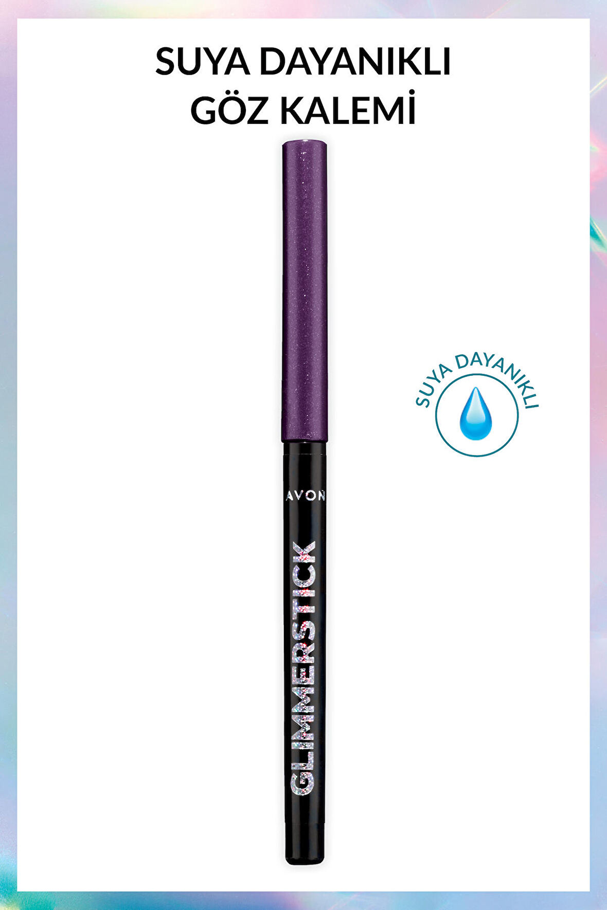 Avon Glimmersticks Pırıltılı Asansörlü Suya Dayanıklı Göz Kalemi Amethyst