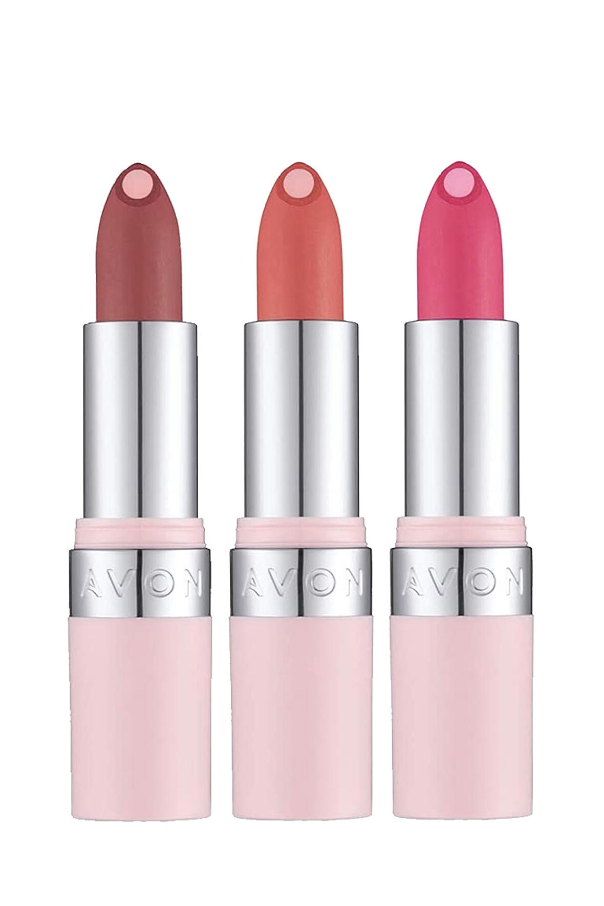 Avon Hydramatic Blush Mauve ve Pink Mat Ruj Paketi