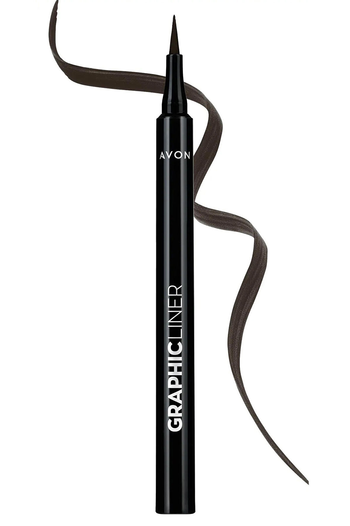 Avon Graphic Liner Keskin Uçlu Likit Eyeliner Burnt Umber