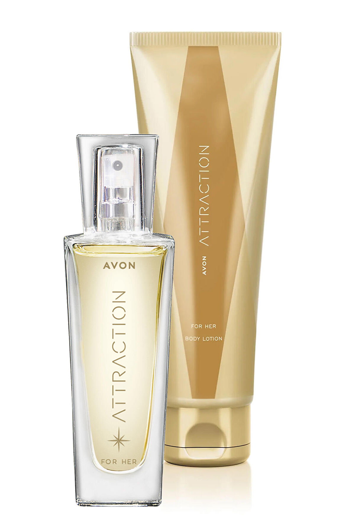 Avon Attraction Kadın Parfüm 30 Ml. ve Vücut Losyonu Paketi