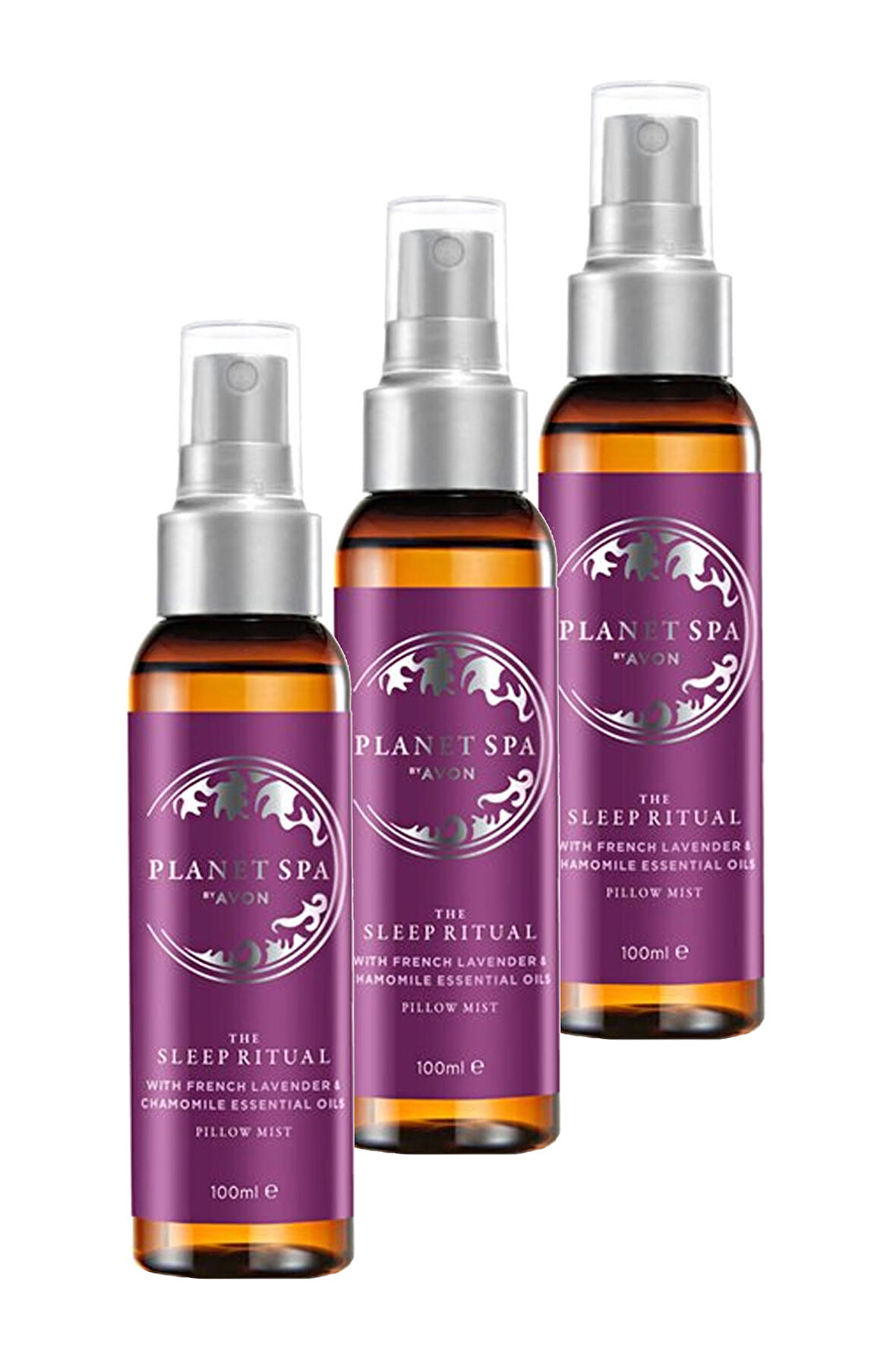 Avon Planet Spa Sleep Rituel Yastık Spreyi 100 Ml. Üçlü Set