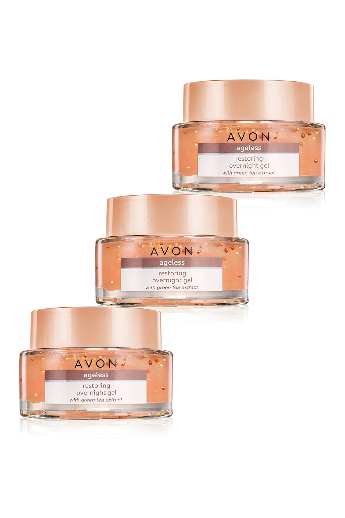 Avon True Ageless Jel Gece Kremi 50 Ml. Üçlü Set