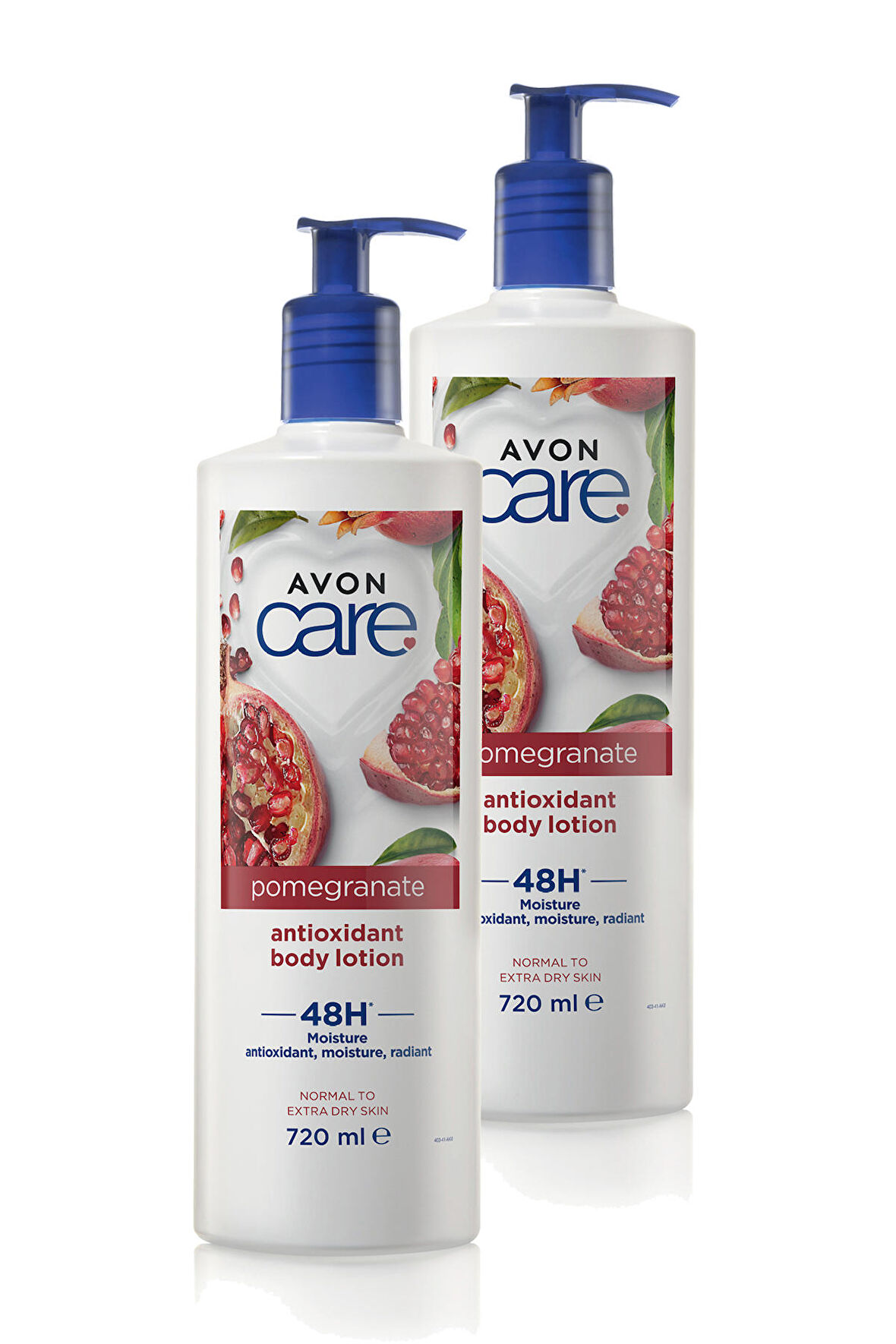 Avon Care Nar Özü İçeren Antioksidan Nemlemdirici Vücut Losyonu 720 Ml. İkili Set