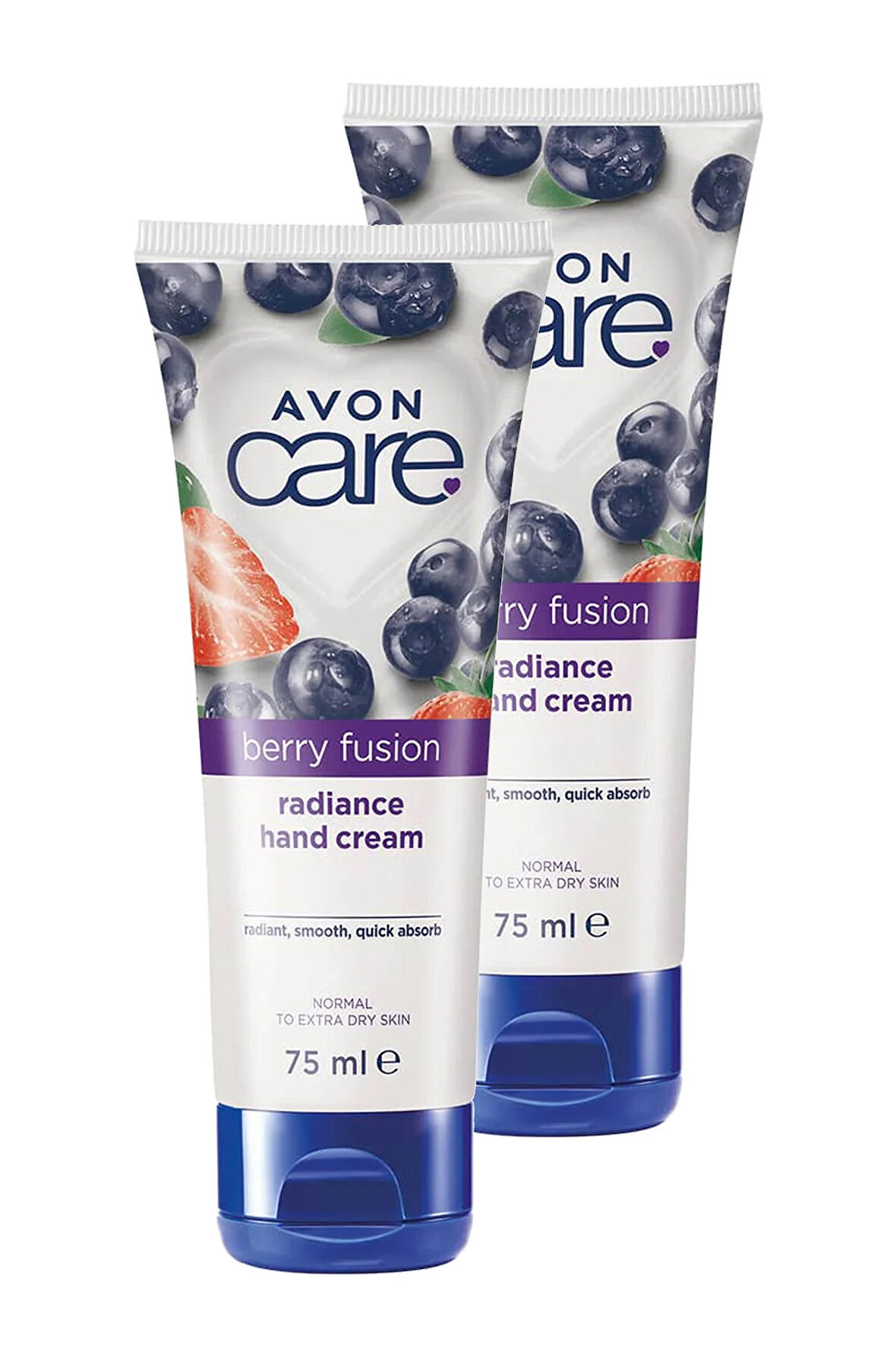 Avon Care Berry Fusion Yabanmersinli El Kremi 75 Ml. İkili Set