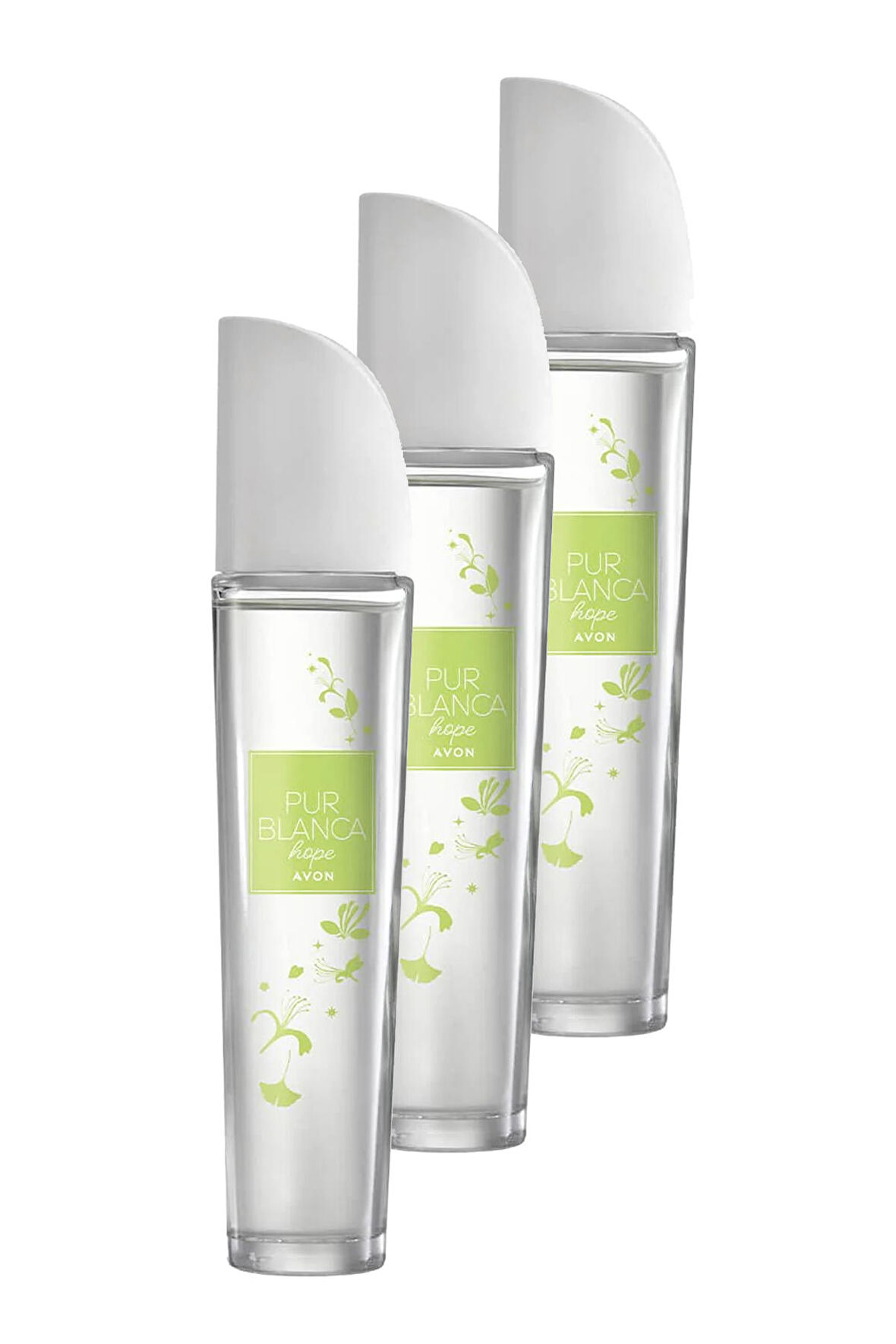 Avon Pur Blanca Hope Kadın Parfüm Edt 50 Ml. Üçlü Set