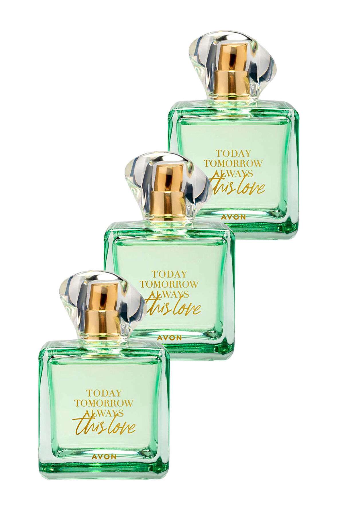 Avon TTA This Love Kadın Parfüm Edp 100 Ml. Üçlü Set