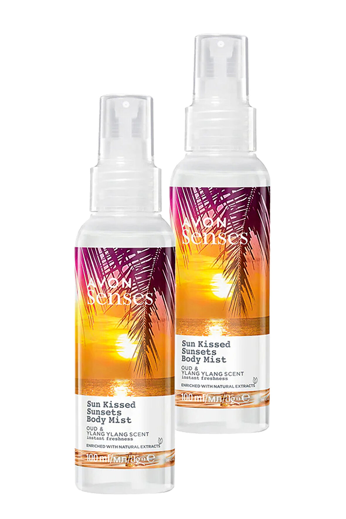 Senses Sun Kissed Sunsets Vücut Spreyi 100 Ml. İkili Set