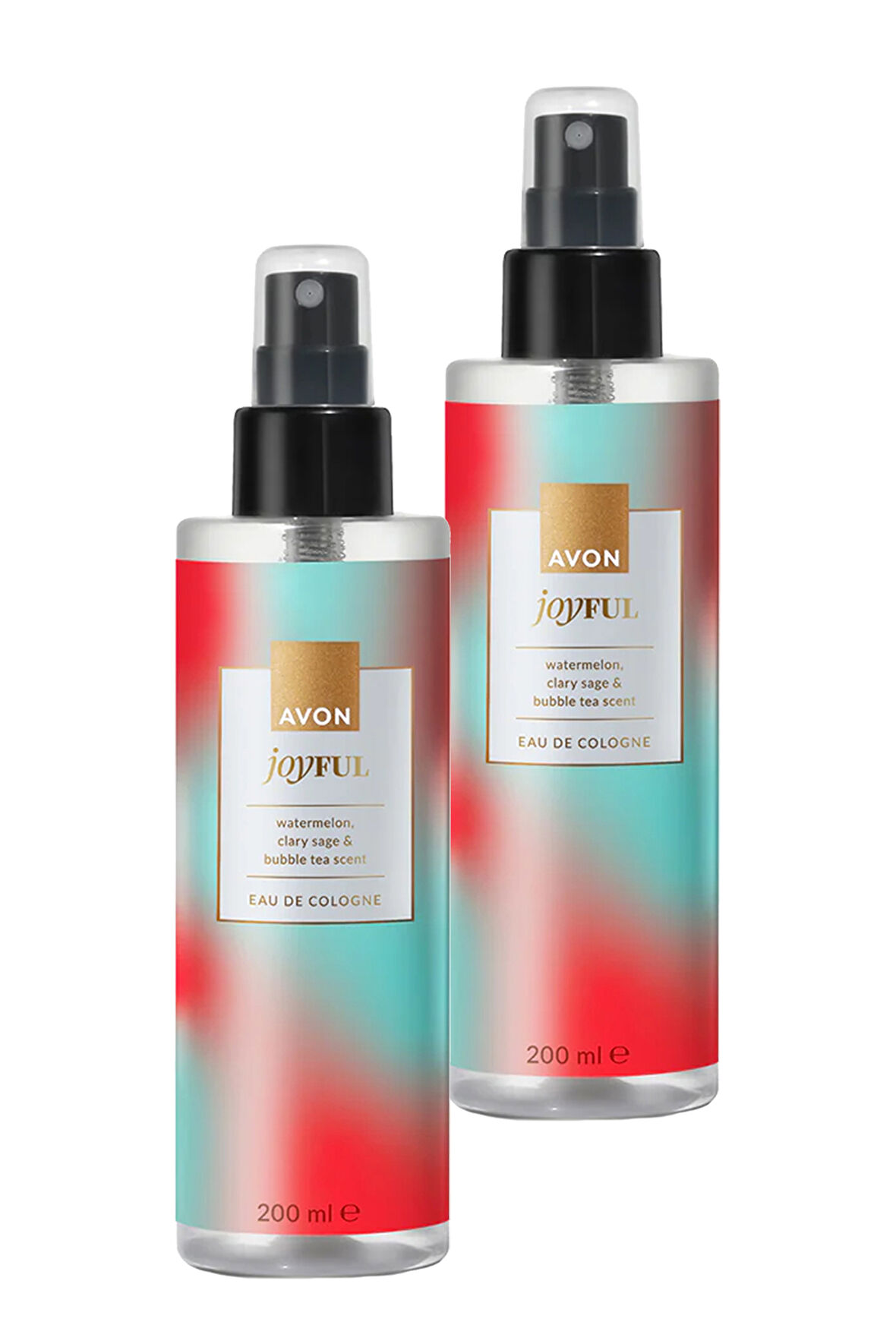 Joyful Kolonya Edc 200 Ml. İkili Set