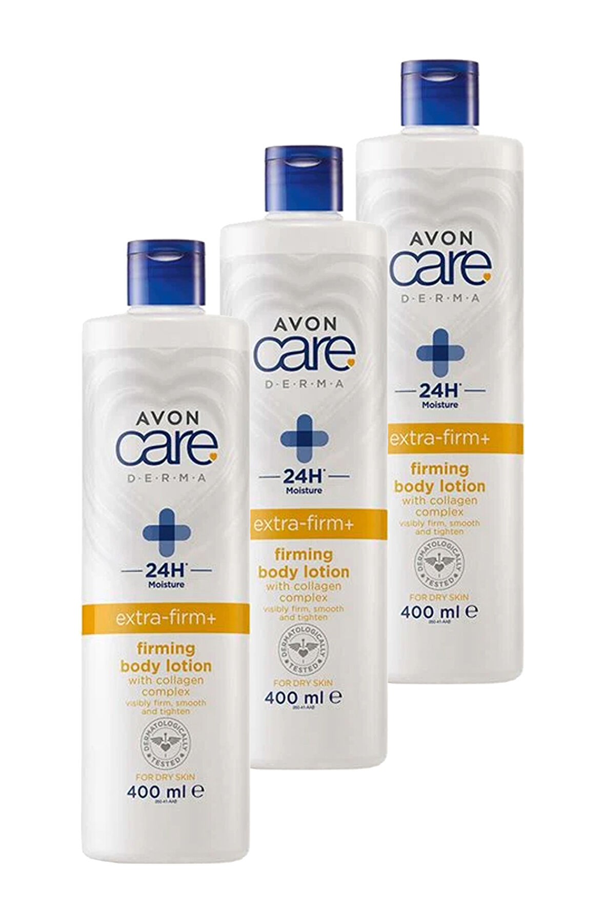 Care Derma Extra Firm Sıkılaştırıcı Vücut Losyonu 400 Ml. Üçlü Set