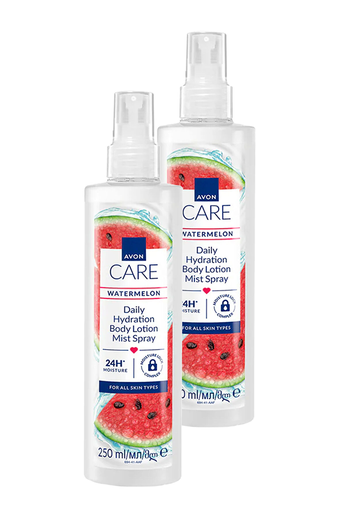 Care Watermelon Karpuz Kokulu Nemlendirci Vücut Losyon Spreyi 250 Ml. İkili Set