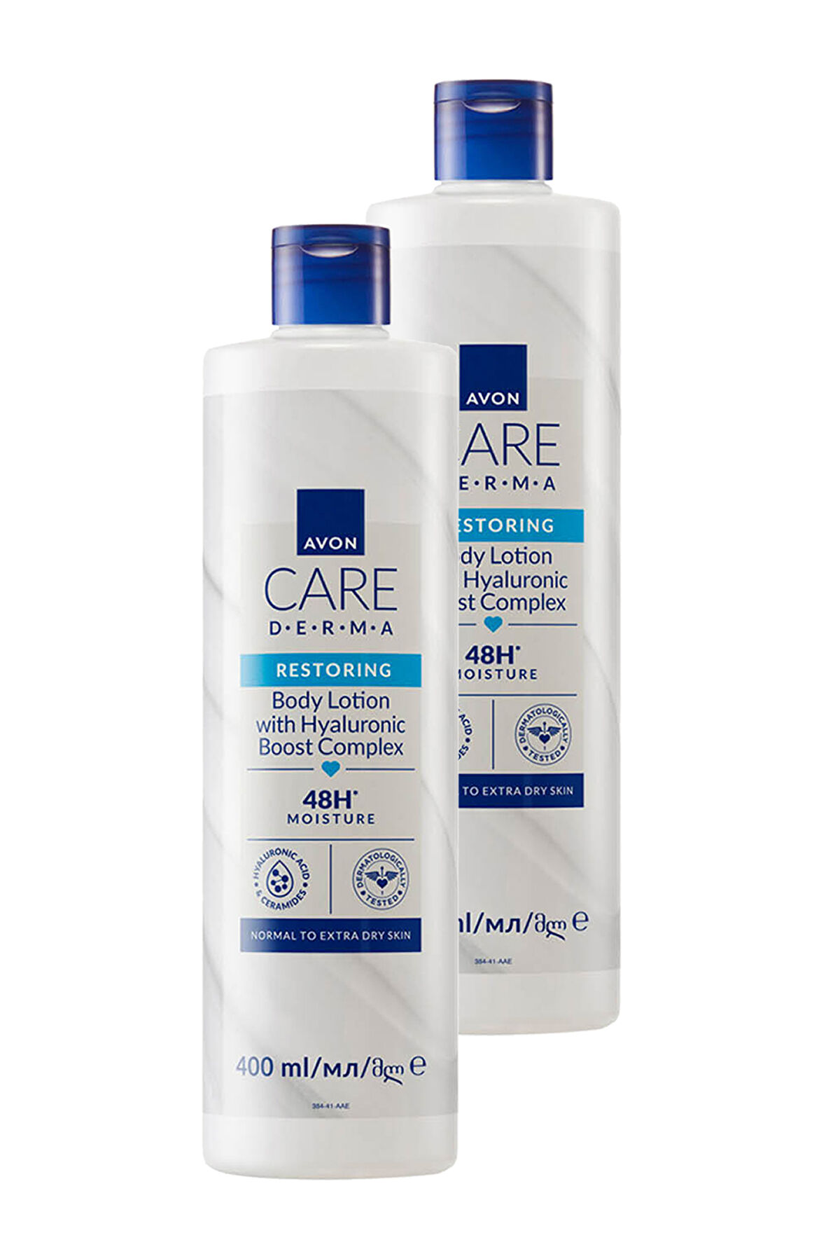 Care Derma Restoring Hyaluronic Boost Vücut Losyonu 400 Ml. İkili Set