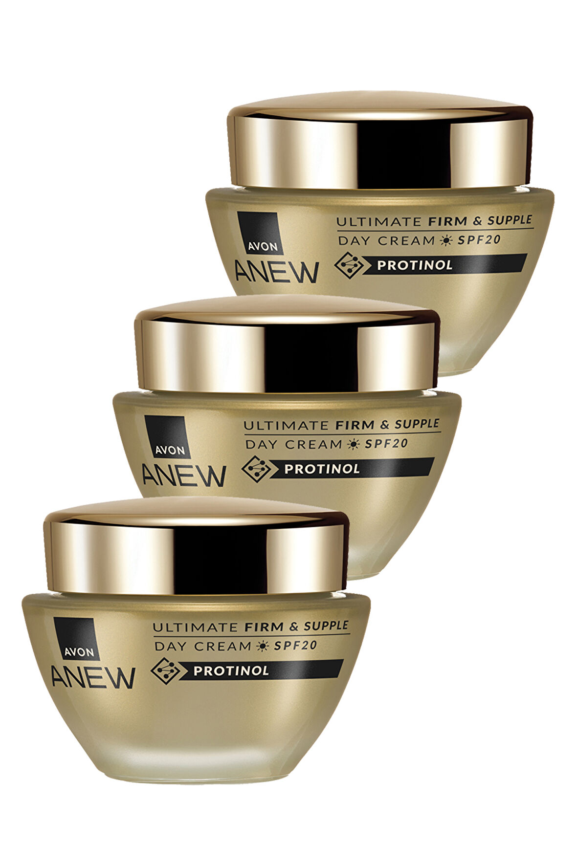 Anew Ultimate Firm & Supple Gündüz Kremi SPF20 50 Ml. Üçlü Set